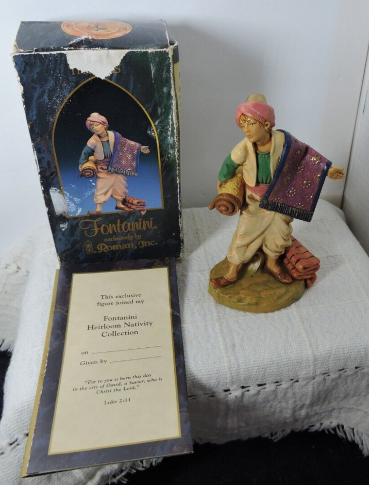 Roman Inc Fontanini Thomas  master sculpter made in italy 5 in tall