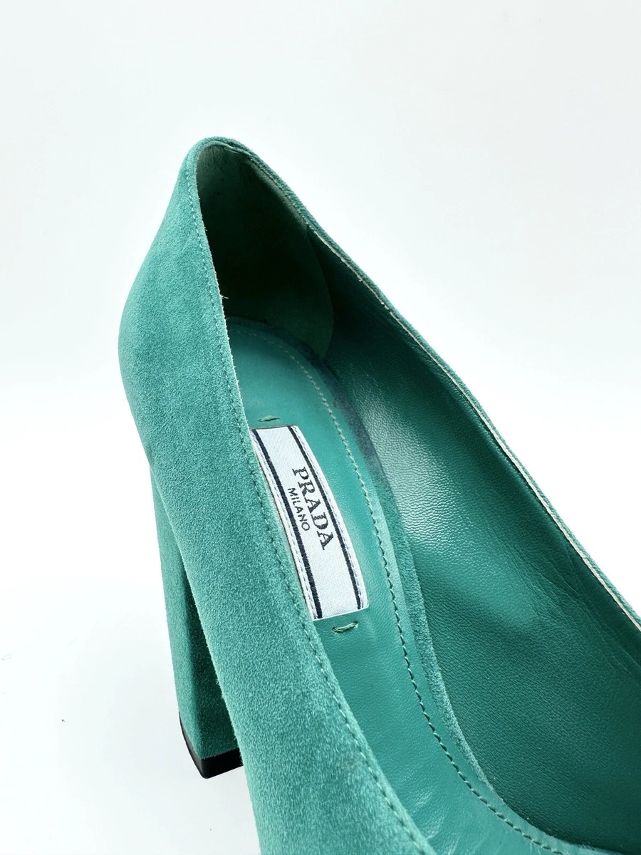Aqua green sales heels