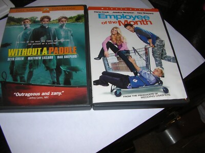 Employee Of The Month & Without a Paddle-(2 DVDs)- Dax Shepard-(Good)