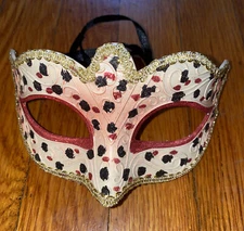 Venetian Masquerade Costume Mask Ball Prom Party Wedding Pink Red Maroon