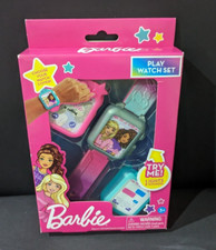 Barbie Play Watch Set: Age 3 Lights  Sounds NEW IN BOX