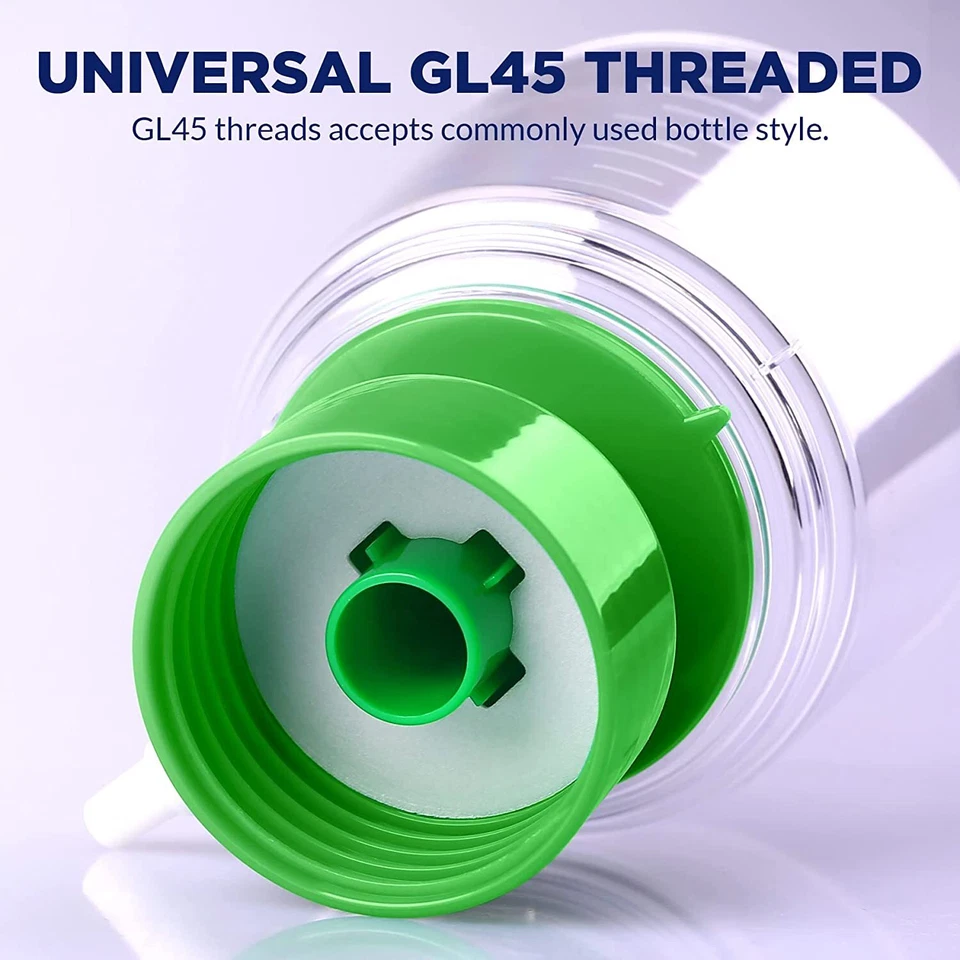 24 Pack Sterile Lab Vacuum Bottle-Top Filters 0.22um PES Membrane High Flow Rate - Image 4 of 4