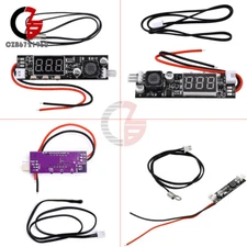 DC 12V 2-3 Wire Fan Temperature Speed Controller with Temperature Sensor Probe