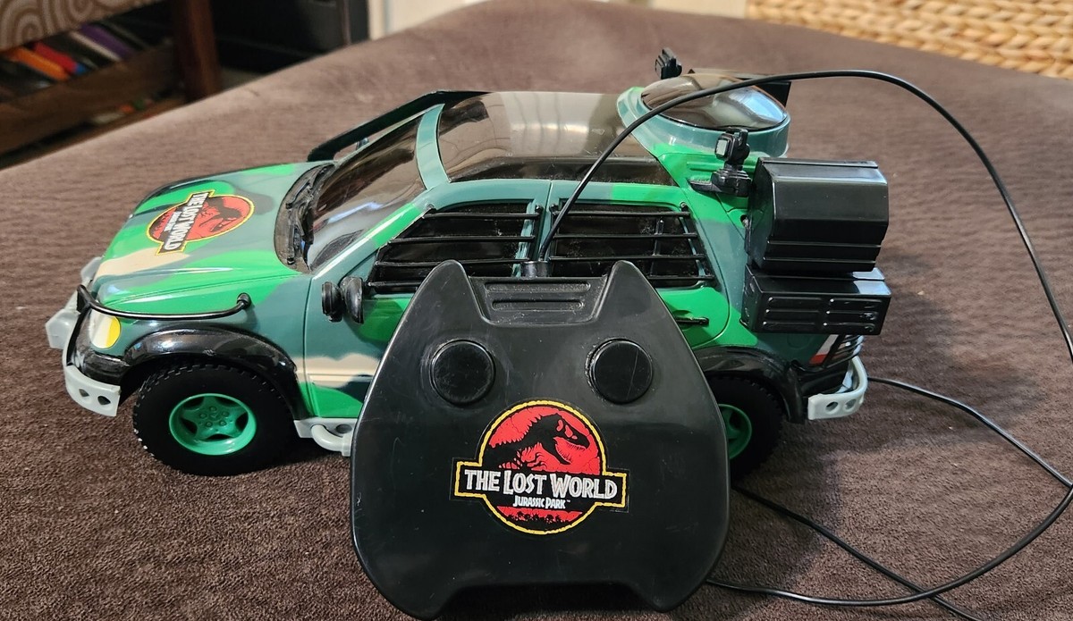 Jurassic Park The Lost World Mercedes Benz Van RC Car Remote