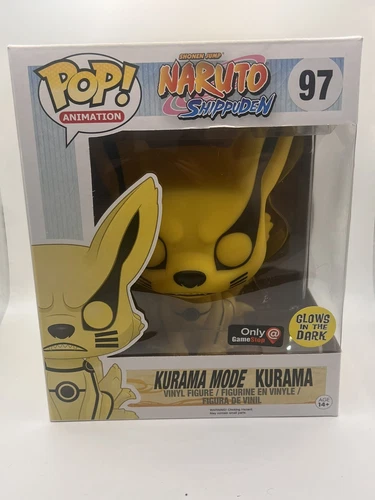 Funko Pop! Naruto Kurama Mode Kurama #97 Glow in the Dark Exclusive Vinyl Figure