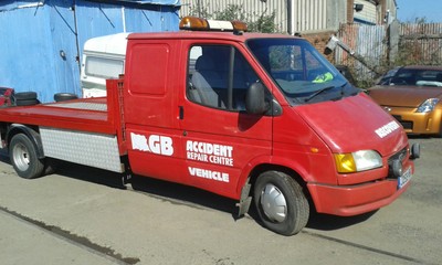 transit crew cab recovery truck