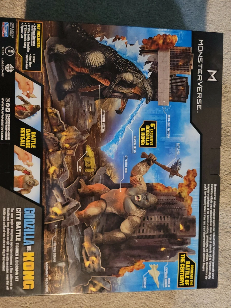 Godzilla Monsterverse City Battle Playset Figures Dio vrogue.co