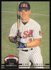 1993 Topps Stadium Club Murphy #10 Steve Rodriguez Rookie Team USA