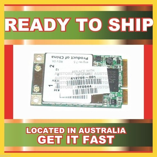 GENUINE 412766-001 HP WIRELESS BLUETOOTH MODULE CARD FOR NC2400 DV1600 - Afbeelding 1 van 4