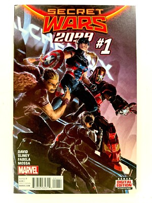 Marvel SECRET WARS 2099 (2015) #1 Key 1st Roberta MENDEZ App NM