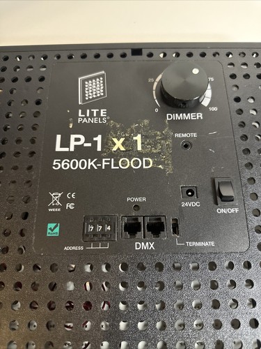 Lite Panels LP-1x1 5600k-Flood Low Pro Panel w/out AC *TESTED* - Picture 3 of 6