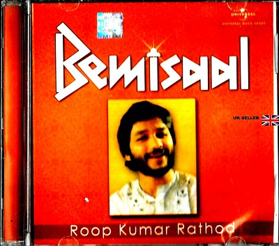 BEMISAAL - ROOP KUMAR RATHOD -  BRAND NEW BOLLYWOOD CD BY  UNIVERSAL MUSIC