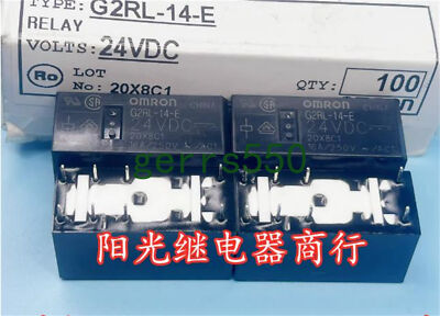 1 pcs New Omron relay G2RL-14-E 24VDC 8 pin 16A