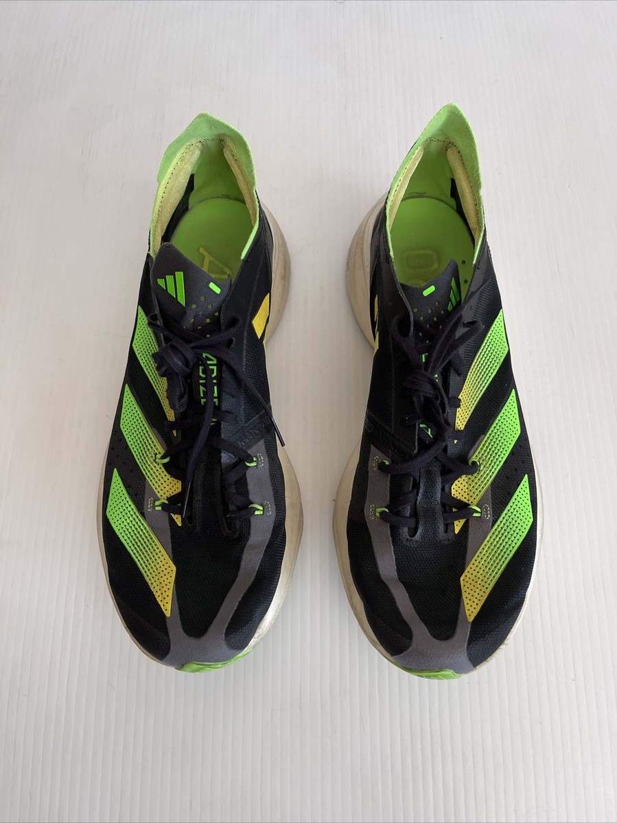 黒緑アビス Adidas Men's AdiZERO Adios Pro 3 Sneaker GX6251 - Black
