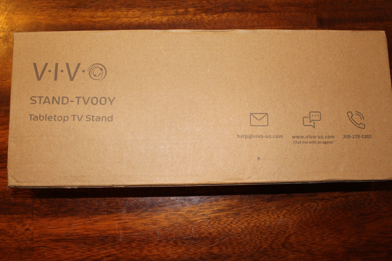 VIVO tv stand tabletop STAND-TV00Y adjustable new sealed