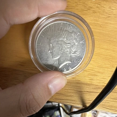 1922 Peace Dollar $1 Silver Coin Circulated Business Strike 0.9 Fineness