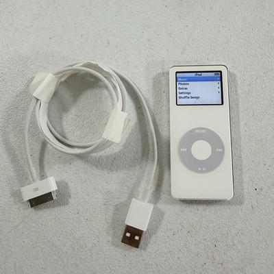 Apple iPod Nano 1st Gen 4GB White A1137 TESTED WORKING | eBay