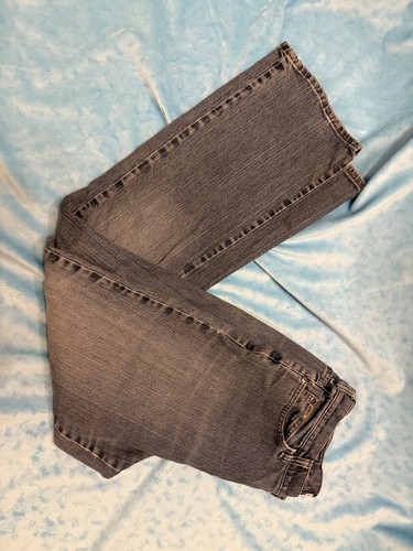 Lee Jeans Womens Relaxed Bootcut At The Waist Blue Wash Denim 5-po Size 12 Med - Picture 11 of 16