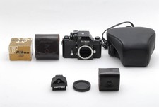 Nikon F Black Eyelevel 35mm SLR Camera with Finder, Used, Tested, Guaranteed