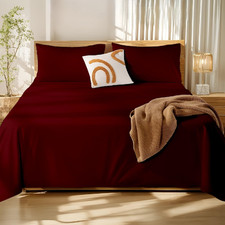 Cottington Lane 4 Piece King Size Sheet Set 78 X 80 Luxury Hotel Quality 100