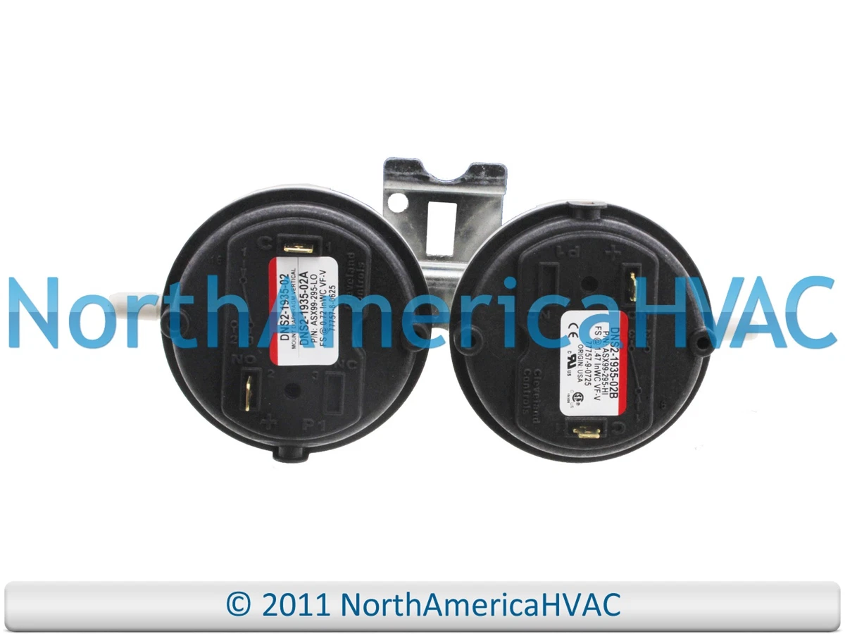 ClimaTek Furnace Pressure Switch - Replacement For Goodman Amana Janitrol HVAC Systems
