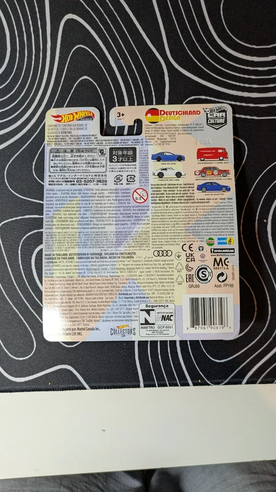 Hot Wheels deutschland design audi s4 blue - Immagine 2 di 2