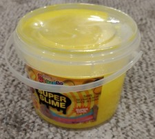 Make It Slimy Super Slime, Yellow, 3 Pound Container, Unopened
