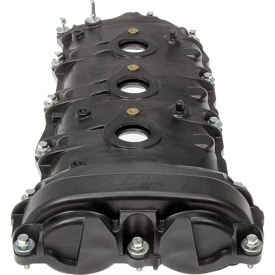 Cubierta de válvula para Buick Rendezvous 2004 2005 2006 | Plástico | Negro | con ojales Foto 3 de 4