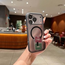 For iPhone 18 17 16 14 15 12 13 Pro Max Magnetic Shockproof PC TPU Mag Safe Case