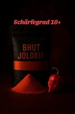 50 g der legendären Ghost Pepper: extrem scharf & aromatisch!