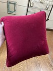 Vintage Needlepoint Unicorn Pillow Mythical Decor Velvet Back — photo 9