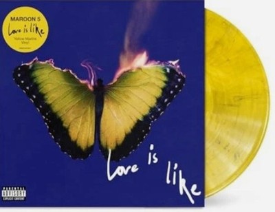 Maroon 5 Love Is Like LP Album vinyl record Limited Yellow on 222 Records 2025