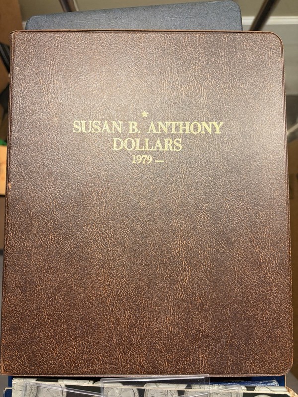 1979- Susan B. Anthony $1 Dollar Book (15 Coins)