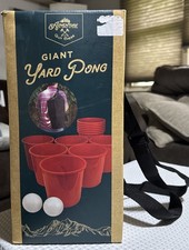 Adventure Is Out There Giant Yard Pong Outdoor Game Set With Carrying Case