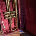 Vintage American Triumph Trumpet #84584 Harry Pedler & Sons Elkhart IN w/ Case — photo 2