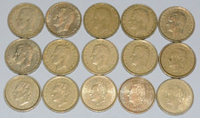 Spain 100 Peseta Date Run 1982 - 2001 (15 Coins)