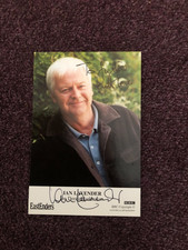 Autograph photograph Eastenders Soap Dad's Army Ian Lavender TV