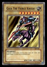 yugioh gaia the fierce knight deck Complete Custom for Yu-Gi-Oh! Warrior Level 7 ATK/2300 DEF/2100A knight whose horse travels faster than the wind Gaia The Fierce Knight [1st