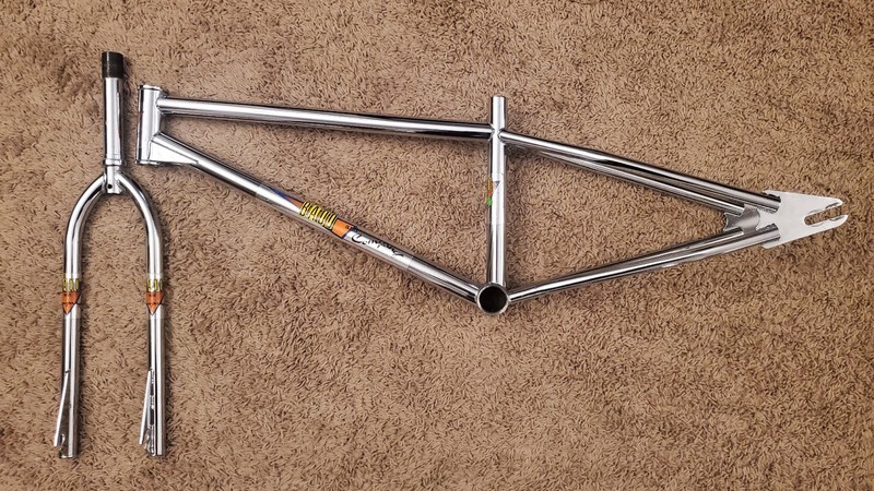 Vintage Old School BMX - Badd & Company - Mini Cruiser - Frame & Fork