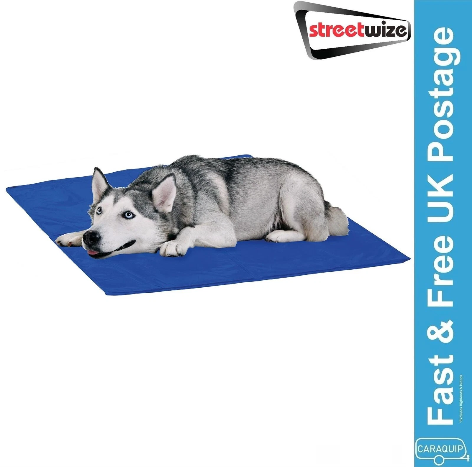 Streetwize Dog Cat Heat Relief Liner Pet Cooling Pad Mat XL 95cm x 80cm SWPET10