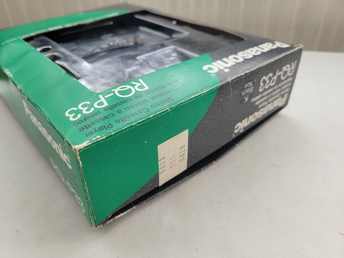 Vintage Panasonic Stereo Cassette Player RQ-P33 Boxed With Headphones - Bild 15 von 16