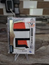 2015-16 Premier Steve Mason Sleeve Numbers Mega Patch 3/6 3 Clr