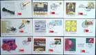 Federal Republic of Germany 9 x Jewellery FDC Essst 2008 - 2014 Genuine First Day Covers