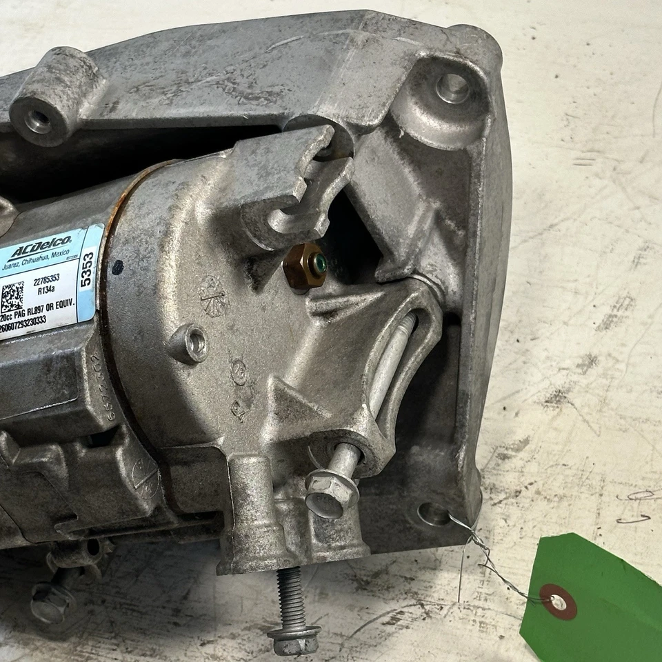 New Take Off OEM GM 22785353 Chevy Camaro 2010-14 AC Compressor & A/C Clutch - Image 3 of 4