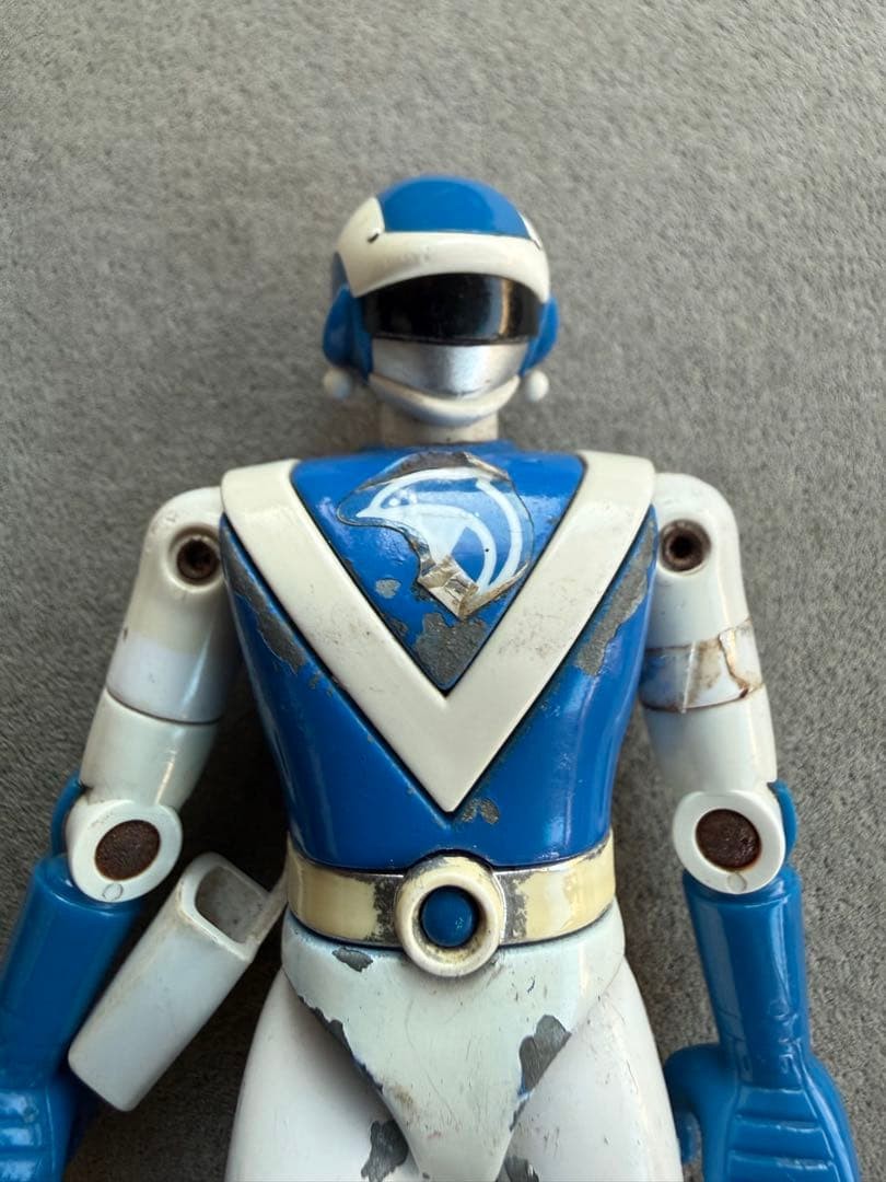 Power Rangers Chojuu Sentai Liveman Chogokin Figure Blue Dolphin