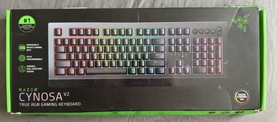Razer Cynosa V2 RGB Gaming Tastatur Schwarz Deutsches Layout QWERTZ
