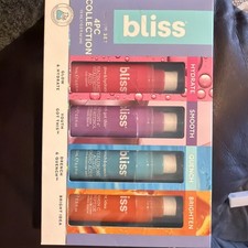 Lot of 4 Bliss Skincare Serum - Glow Hydrate Drench Quench Youth Bright Idea