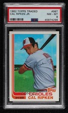 1982 Topps Traded Cal Ripken Jr #98T Rookie RC HOF 04vb