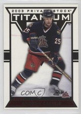 2002-03 Pacific Private Stock Titanium Red 58/299 Andrew Cassels #28 0a4