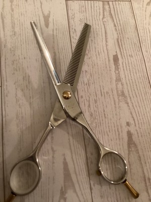 Kenchii Alpha 42-Tooth Thinning Platinum Grooming Scissors/Shear 7 inches